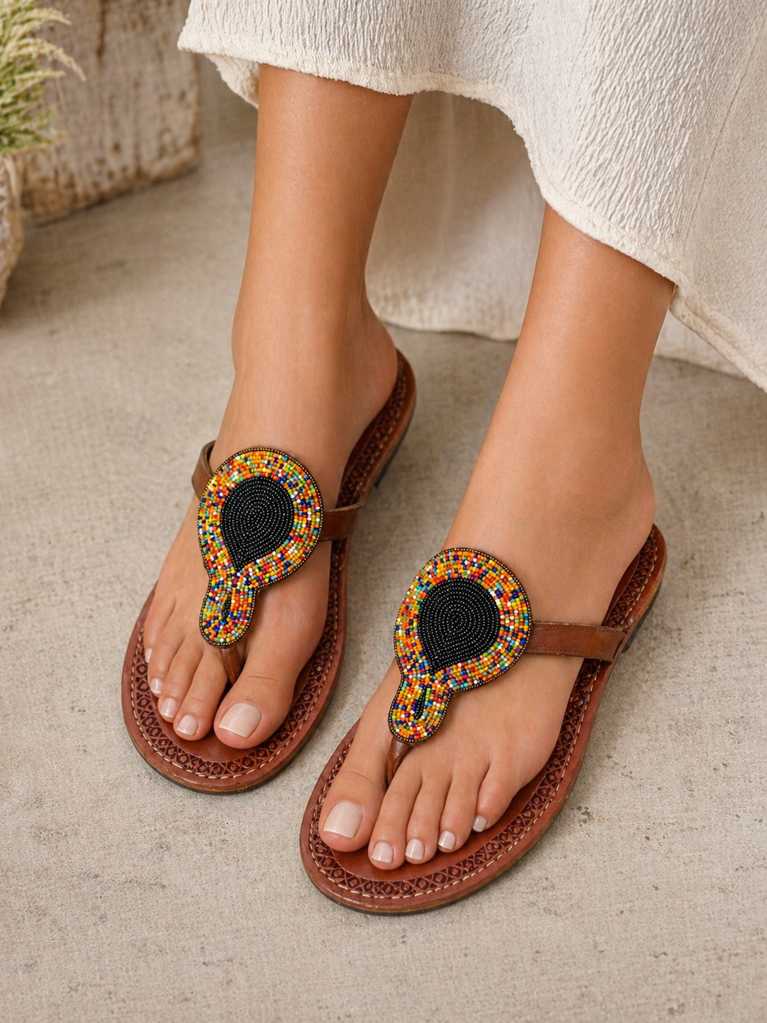 Malkia Halo Sandals