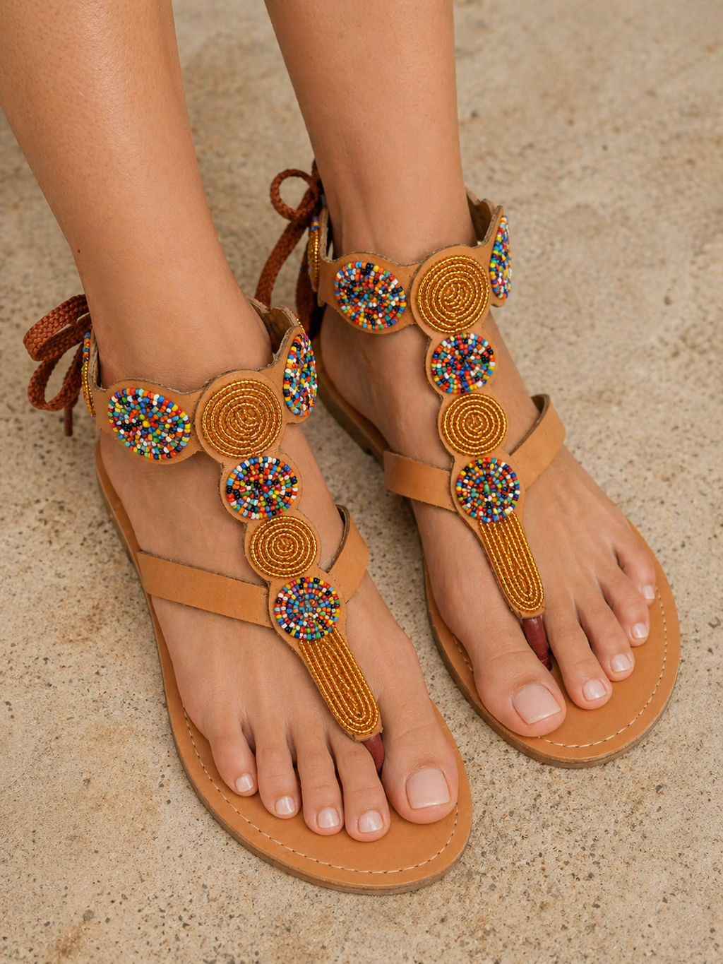Njia Tatu Sandals